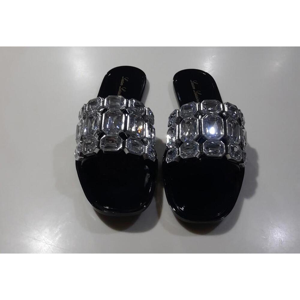 Lauren Lorraine‎ Jade Black Size 8 Flat